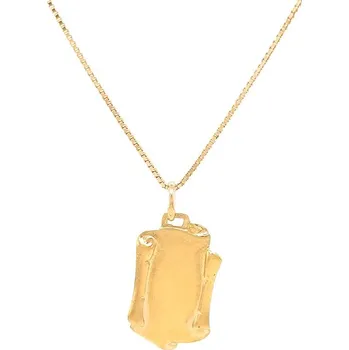 Přívěsek Zlatá Destička na Gravírování Pergamen 7150113