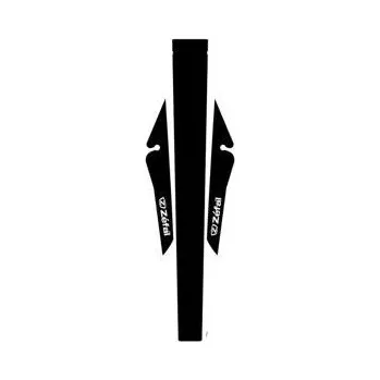 Blatník na kolo Blatník Zefal Shield Lite M zadní černá/bílá