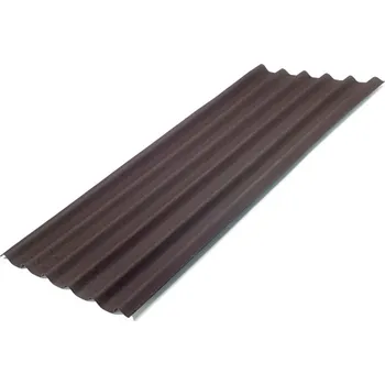 asfaltová šindel Onduline Deska asfaltová vlnitá Easyfix 81x200cm hnědá