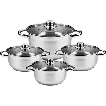 Sada hrnců nerezová ocel Tadar 8 dílů