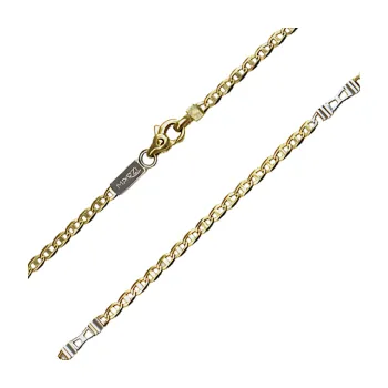 Řetízek Zlatý řetízek bicolor PATTIC AU 585/1000 4,50 gr BA09302-55