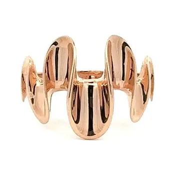 Prsten Zlatý Exkluzivní Prsten z Růžového Zlata 7131805