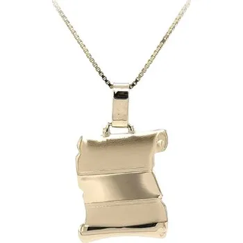 Přívěsek Zlatý Přívěsek Pergamen na Gravírování 7150101