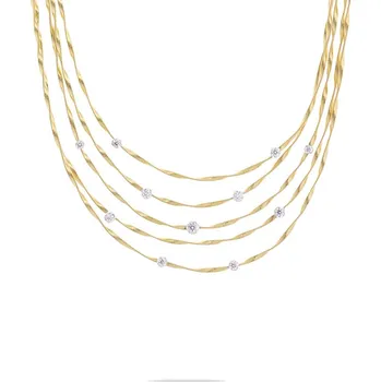 Náhrdelník Zlatý Náhrdelník Marco Bicego Marrakech CG340-B8 YW KBS0040