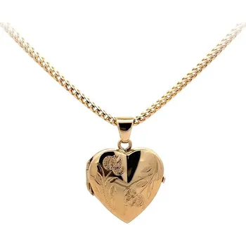 Přívěsek Zlatý Medailonek Srdce na Fotku 7151815