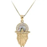 Přívěsek s Ježíš Kristem z Kombinovaného Zlata 7150423