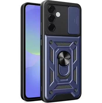 Pouzdro na mobilní telefon Kryt Samsung Galaxy A36 5G Techsuit CamShield Pro modrý
