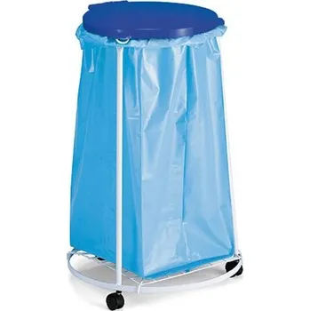 Meva Pojízdní stojan na pytel - modré víko