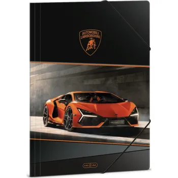 desky na sešit Složka na sešity A4 Ars Una Lamborghini 25 – gumička, pevné desky