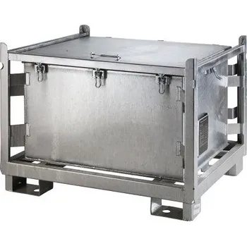 Popelnice Meva Kontejner na nebezpečné látky KS 500 žár. zinkovaný