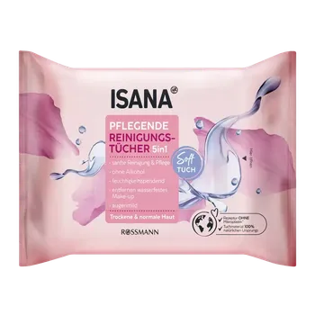 Vlhčený ubrousek ISANA Vyživující čisticí vlhčené ubrousky 5v1 25 ks