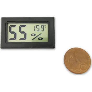 Digitální teploměr a vlhkoměr 50x30x15mm