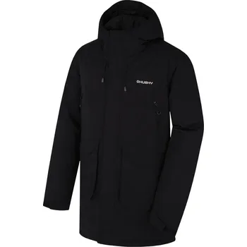Pánský zimní kabát Husky Pánský hardshellový plněný kabát Narvik M M, black