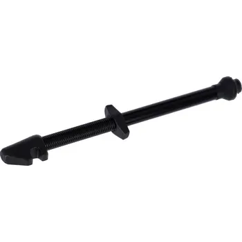 ventilky DT TR Ventilek ALU BLACK 66-80MM (Ventil Tubeless DT Swiss černá 66 - 80 mm)