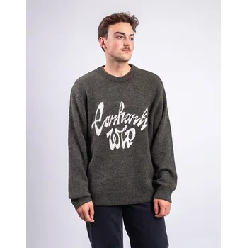 Pánská mikina Carhartt WIP Chedda Sweater Opuntia/Natural M