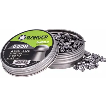 Diabolka Śrut 4,5 mm RANGER Diabolo Professional Doom grzybek 500 szt. 0,54 g