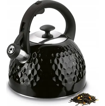Konvice na čaj Tradiční ocelová Konvice Tadar 3 l černá