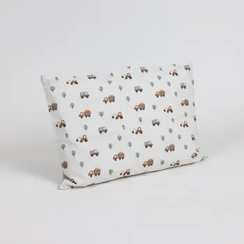 Povlak na dekorativní polštářek Tulimese Náhradní povlak traktory na farmě VELIKOST NÁHRADNÉHO POVLAKU: POVLAK 60X40 CM