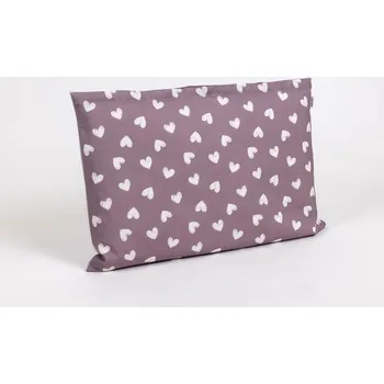 Zavinovačka Tulimese Náhradní povlak fialová srdce VELIKOST NÁHRADNÉHO POVLAKU: POVLAK 60X40 CM