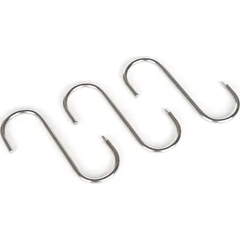 3x háček do udírny nerez 14 x 8,9 cm
