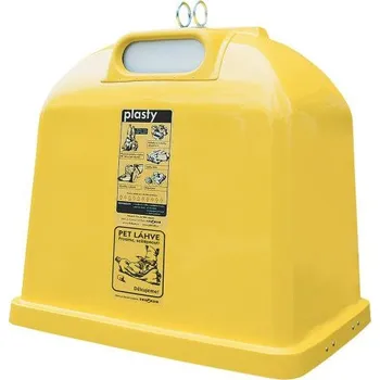 Skladový kontejner Meva Sklolaminátový kontejner se spodním výsypem,Model H-B 2,1 m3 - plasty