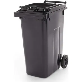 Popelnice Meva Plastová nádoba 180 l - černá