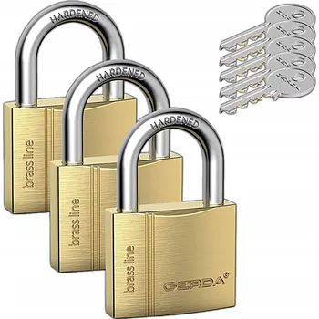 Visací zámek Visací zámek na klíč Gerda
