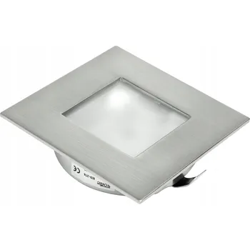 Bodové svítidlo Čtvercové bodové svítidlo LVS stříbrné