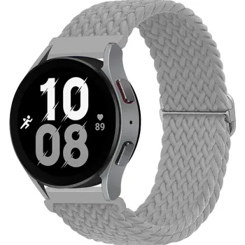 Řemínek na hodinky Enem Pletený rychloupínací řemínek 22mm - Šedý IR-AWGW-3670
