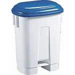 Meva Plastový odpadkový koš Sirius 60 l.- modré víko