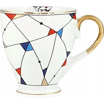 Hrnek Bogucice Arlekin porcelán 360 ml