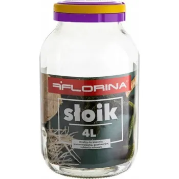 Sklenice Sklenice k nakládání New Florina 4 l MIX