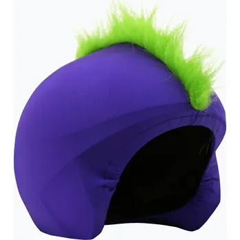 Sportovní střelba Návlek na helmu Coolcasc Green Mohican