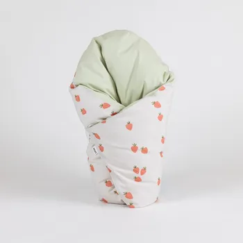 Zavinovačka Tulimese Náhradní povlak sladké jahody VELIKOST NÁHRADNÉHO POVLAKU: POVLAK 80X80 CM