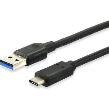 Datový kabel Equip 128343 kabel USB 0,25 m USB C USB A Černý