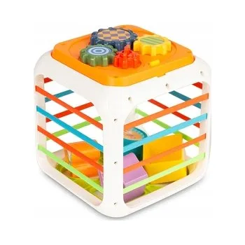 Hračka pro nejmenší HRAČKA VZDĚLÁVACÍ - KOSTKA TŘÍDIČ TVARŮ