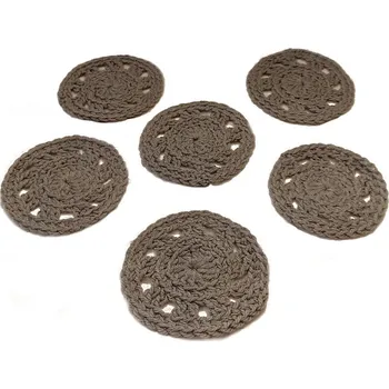 Lucido | Prostírání háčkované šedé HA005