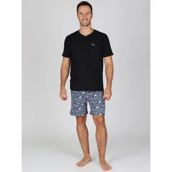 Pánské pyžamo Pánské krátké pyžamo SANDER - XL