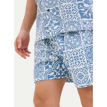 Pánské kraťasy Jack&Jones pánské plavky Kraťasy JACK&JONES-12277730 QUIET HARBOR AOP, velikost XL