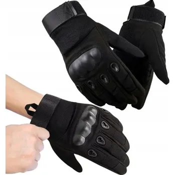 Rukavice TAKTIČTÉ RUKAVICE PRO PŘEŽITÍ PÁNSKÉ MOTORKÁŘSKÉ RUKAVICE ČERNÉ vel. XL