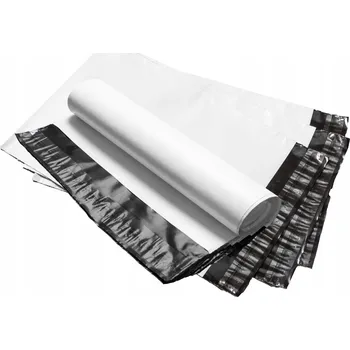 Obálka Plastové obálky Ironpack 260x350 mm bílé 50 kusů