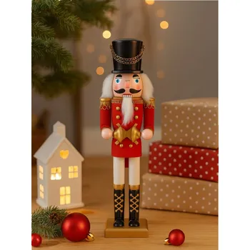 Vánoce Sinsay - Vánoční dekorace – Louskač na ořechy - červená - 653GG-33X - 653GG-33X-ONE