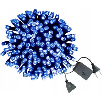 Vánoce Vánoční osvětlení na stromeček 1000 LED diod 63m modré, pro vnitřní použití