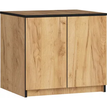 Šatní skříň Nástavec na skříň STAR šatní skříň 60 cm 2 dveře 2 police prostorný Dub Craft