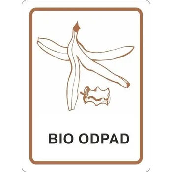 Meva Samolepka bio odpad 120x160 mm