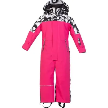 dívčí zimní kombinéza Dětská kombinéza O'STYLE Iman Celotisk Růžová IDW-8301 25/26 6