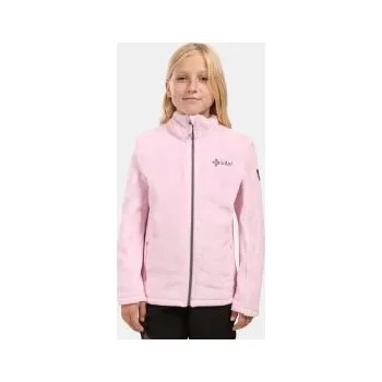 Chlapecká mikina Kilpi SKATHI-JG světle růžová 146; Růžová mikina + DÁREK DLE VÝBĚRU!