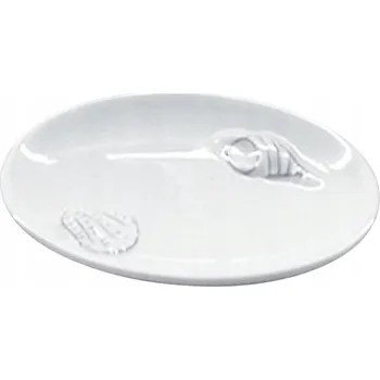 Mýdlenka Volně stojící Mýdlenka Bisk , bílá keramika