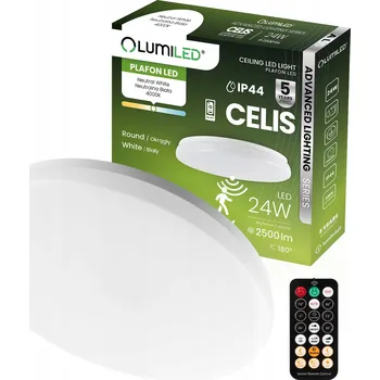 Venkovní kulatý Stropní Svítidlo Lumiled White Hermetic