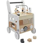 Derrson chodítko pro děti multifunkční 6v1 béžovo-bílé